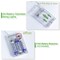 16.5 Ft 50 LED Fairy Lights Battery Operated String Lights for Party Home Wedding Festival Decoration, Warm White